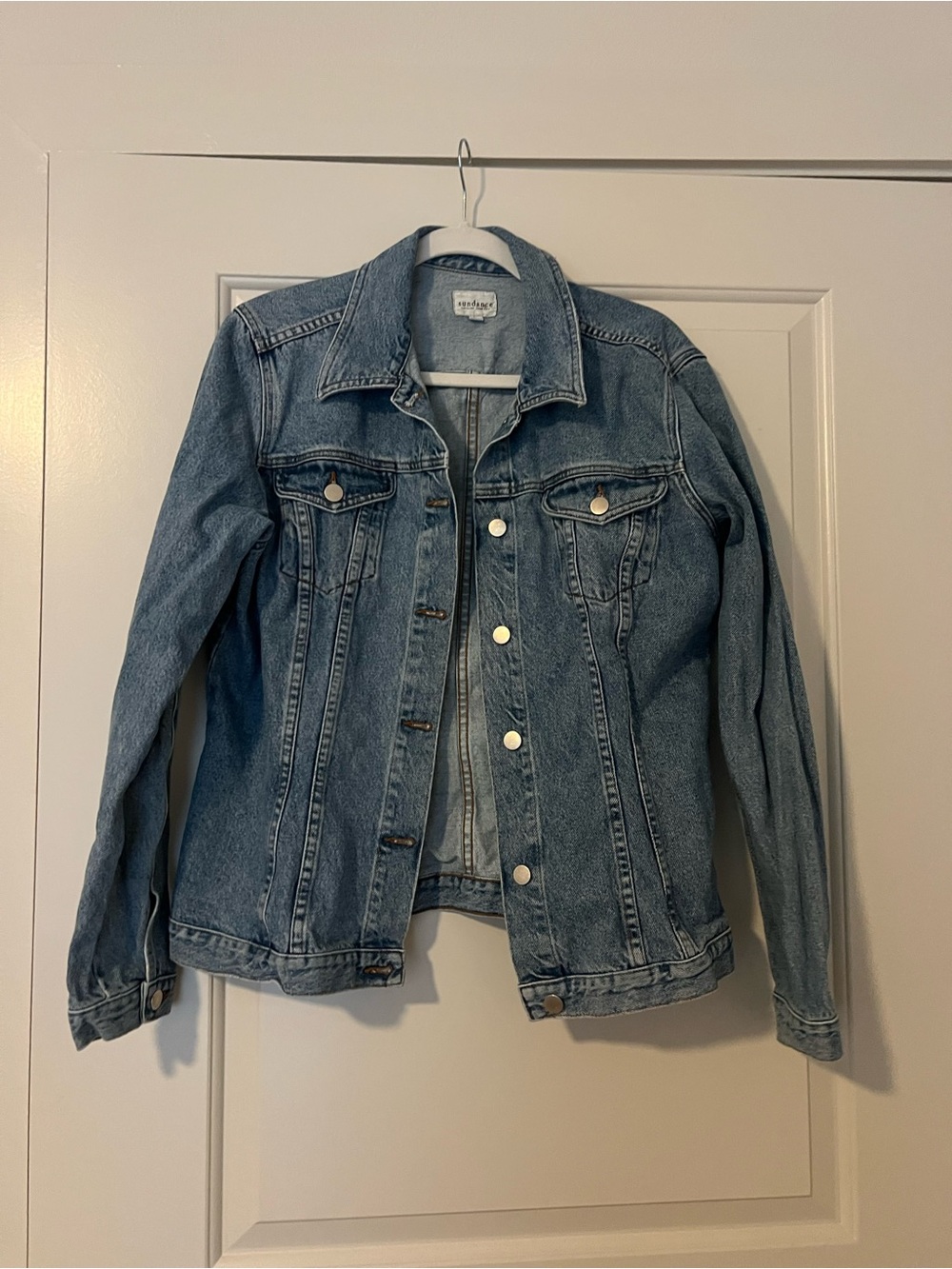 Sundance Medium Wash Blue Denim Jacket